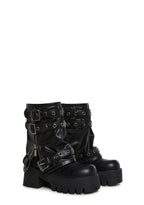 Warp Combat Boots – Black