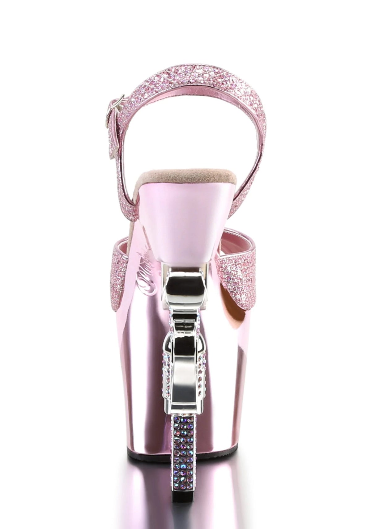 Revolver-709 Gun Heels – Baby Pink
