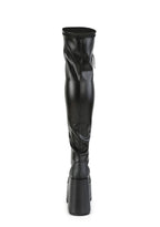 Camel-300 Platform Thigh High Boots