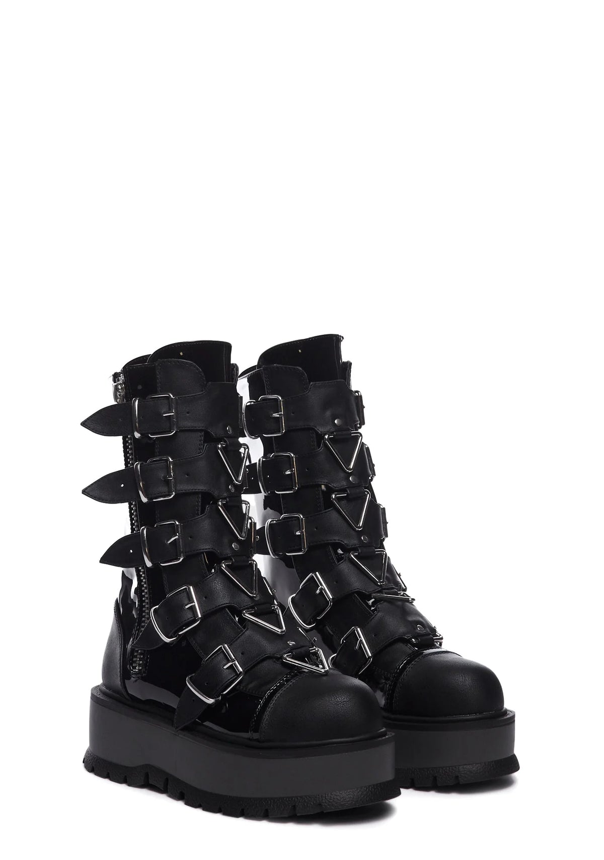 Slacker-160 Platform Mid-Calf Boots
