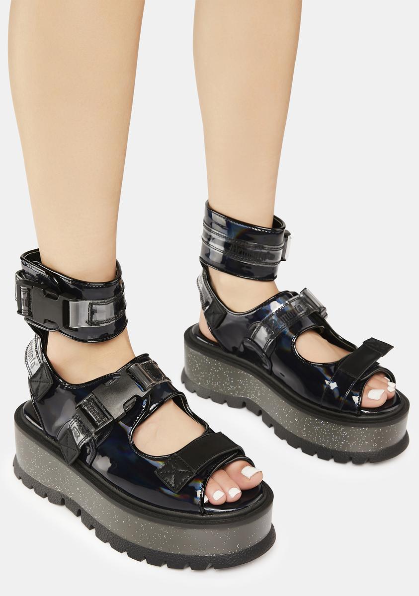 Slacker-15B Platform Sandals