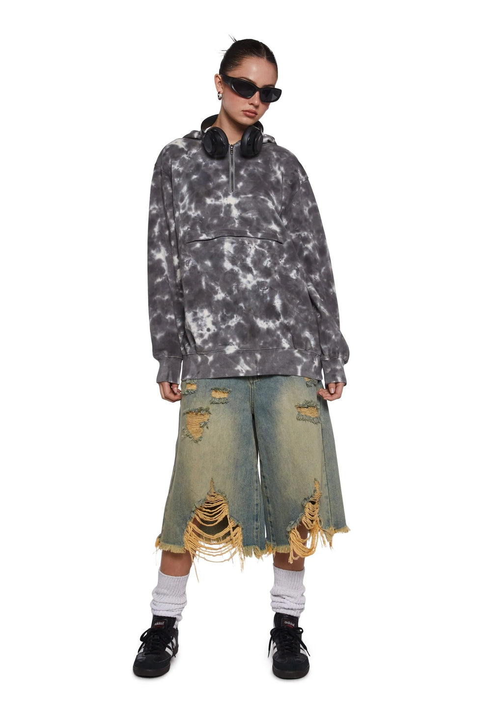 FYP Page Washed Oversized Hoodie