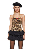 Never Ever Leopard Tube Top