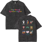 ig fan of human rights Hoodie, Human Rights Hoodie，Sweatshirt，Washed Cotton T-shirt
