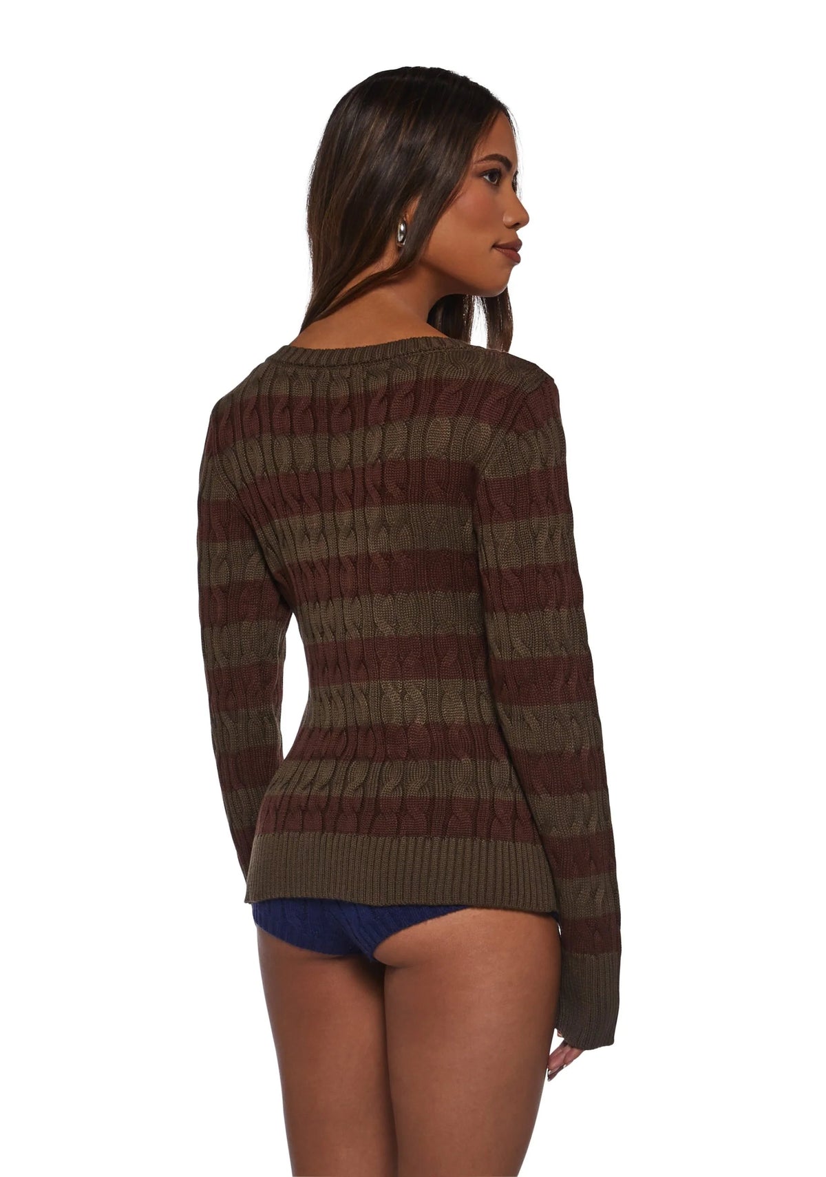 Mull It Over Striped Sweater
