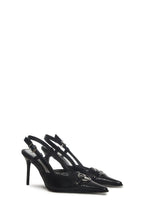 Bunny Charm Peep Toe Heels