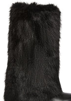Ahsoka Foldover Flat Boots – Black
