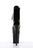 Flamingo-1020 Platform Ankle Boots-Black