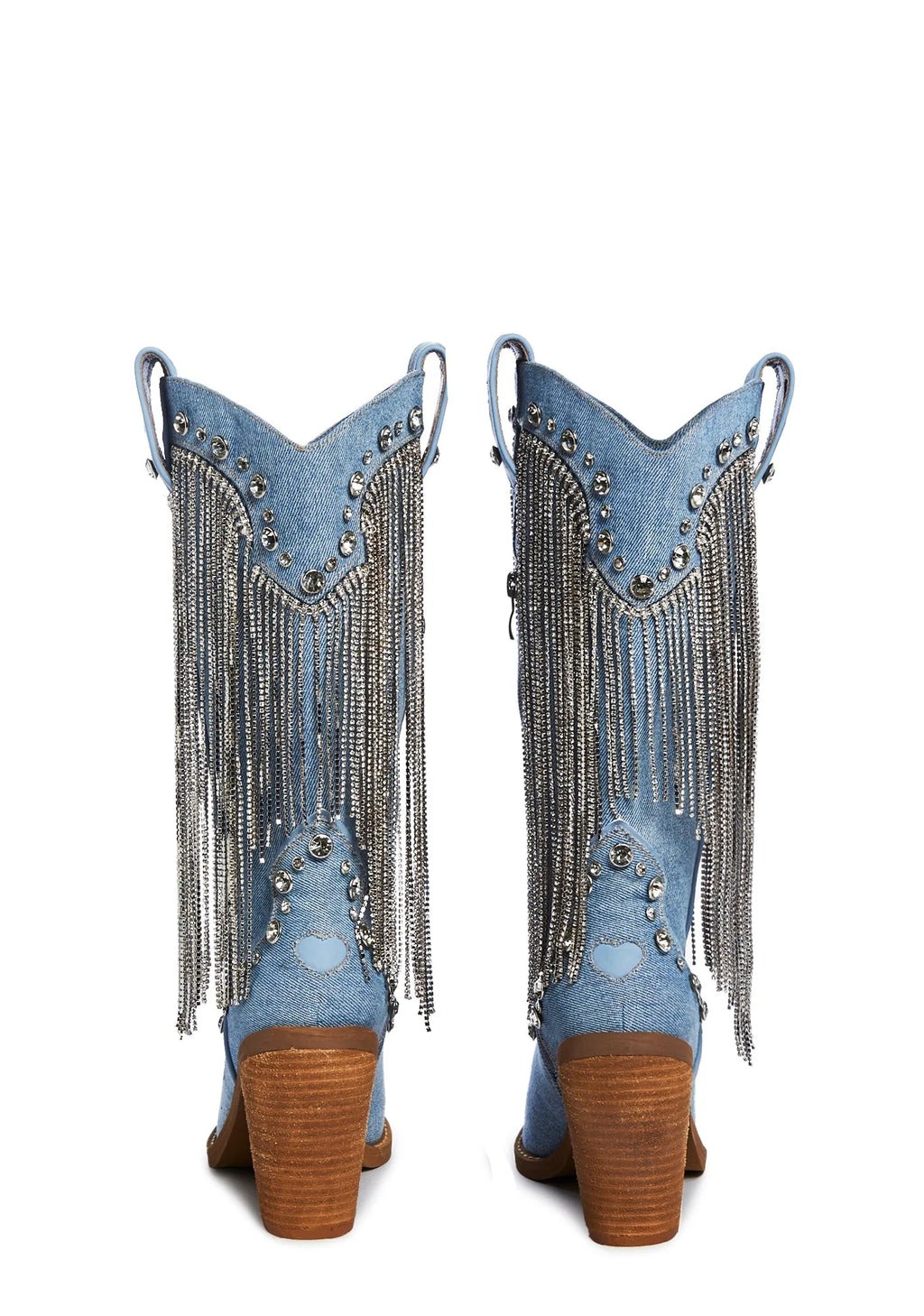 Present Perfect Cowboy Boots – Blue