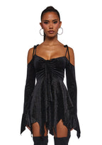 F is For Fairies® Handkerchief Dress – Glitter Velour
