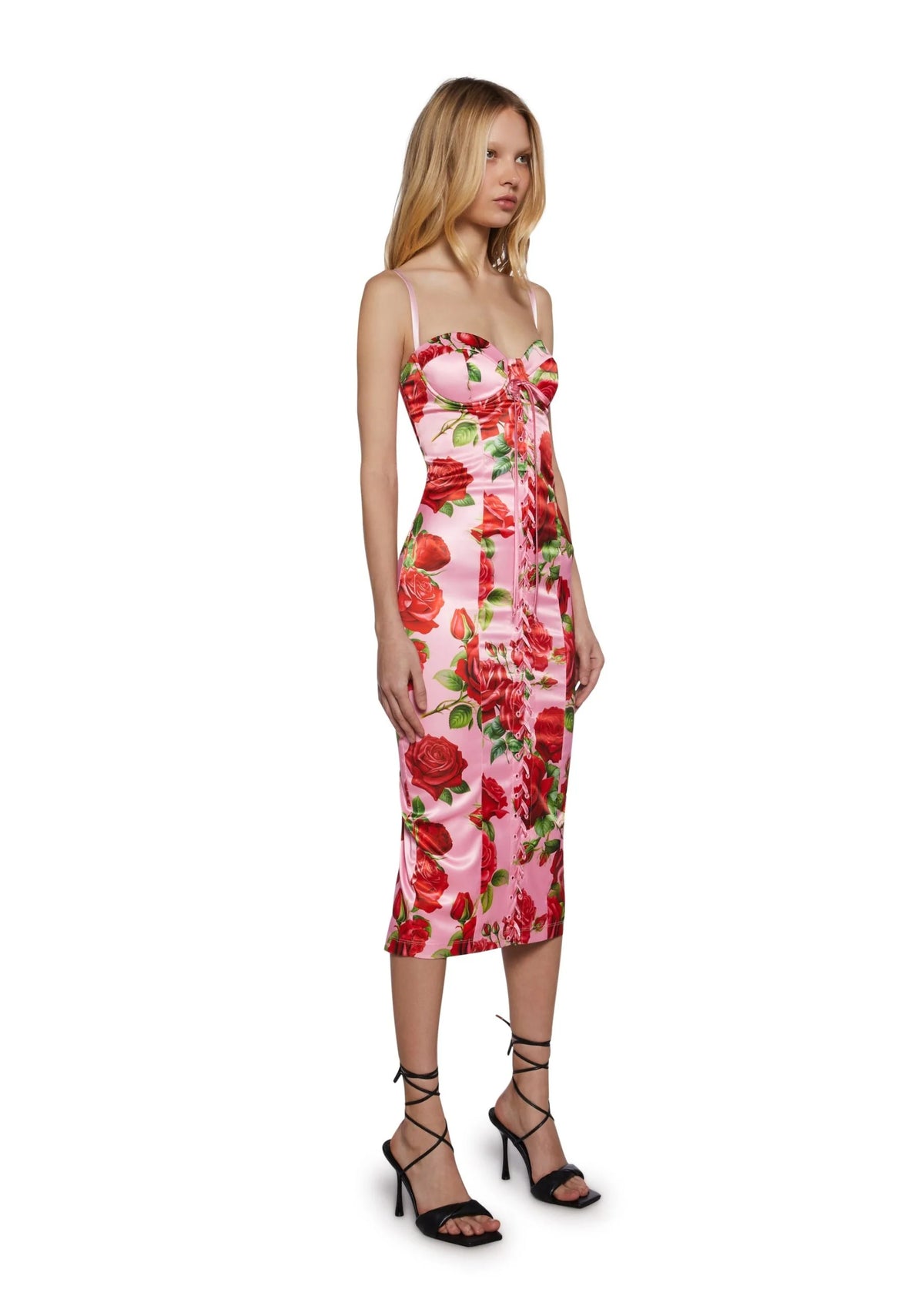 Romantic Getaway Midi Dress – Pink