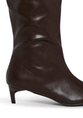 Elegant Tactics Knee High Boots – Brown