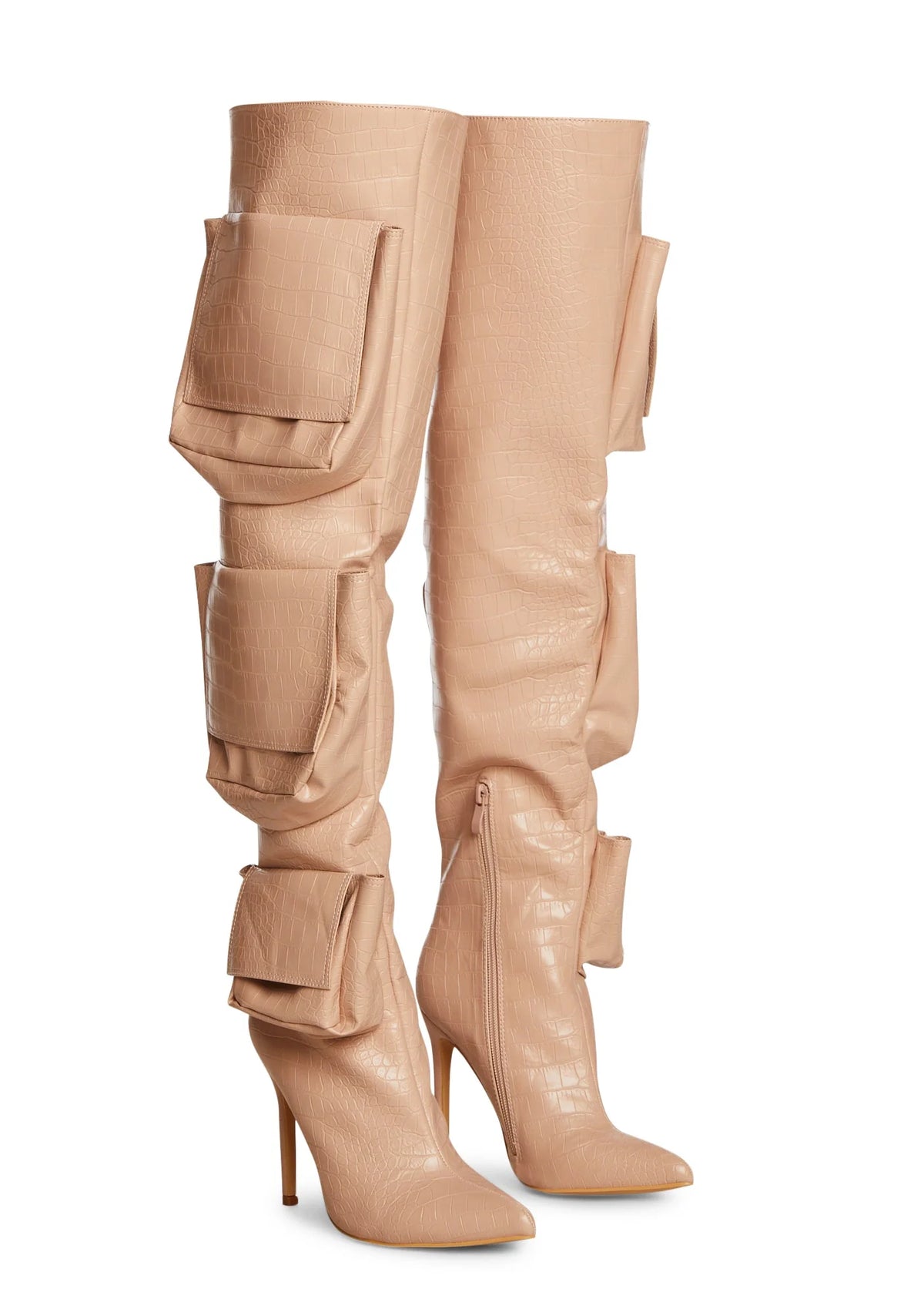 Level Up Knee High Boots- Brown