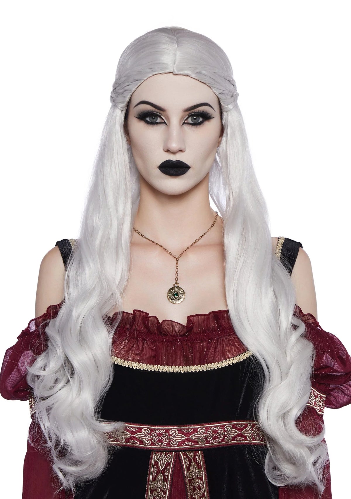 Faire Fables Renaissance Wig – White