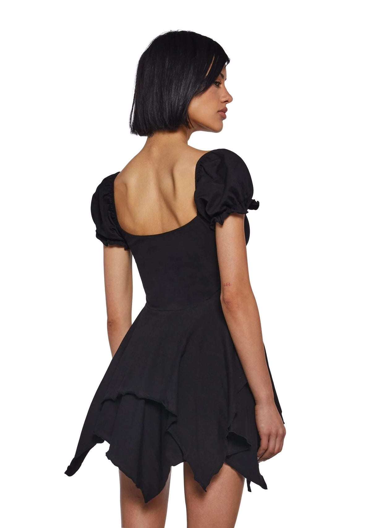 Chasin’ Rainbows Mini Dress – Black