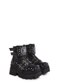 Wrath-58 Platform Ankle Boots