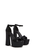 Holy Revelation Pure Platform Heels – Black