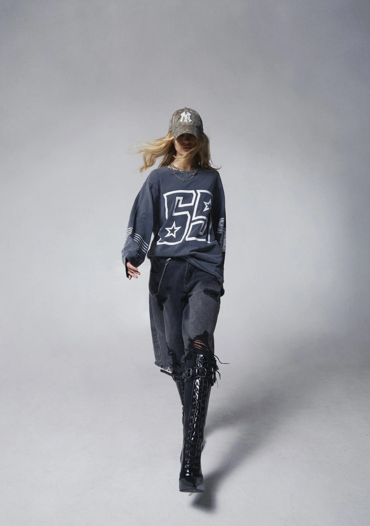 Playful Punk Longsleeve Tee