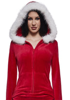 Sleigh Bell Sweatheart Shorts Set