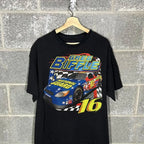 Vintage 90s Nasscar Greg BiffIe T-Shirt, Unisex Tee Sport Fan Gift