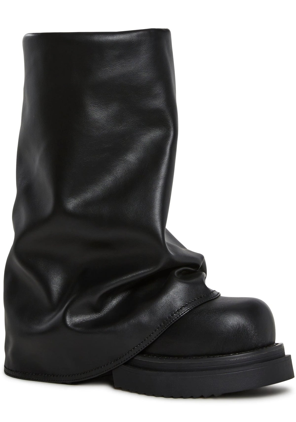 Ego Foldover Boots – Black