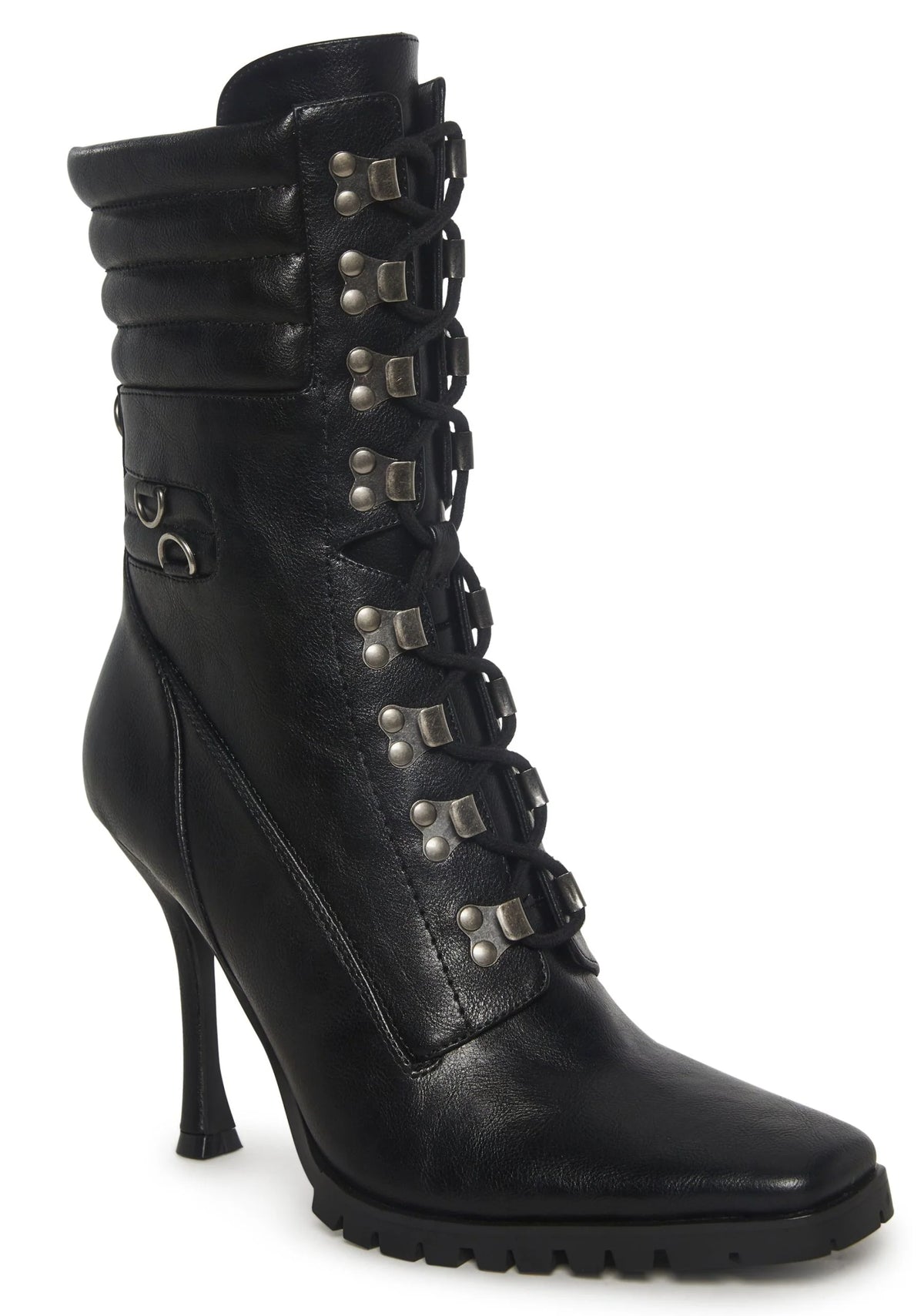 Future Frenemy Heeled Booties – Black