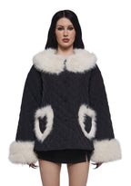 Humbug Season Quilted Coat
