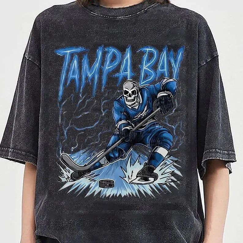 Comfort Color All 32 Teams Ice Hockey Skull Vintage Shirt T-Shirt Pepper Classic 90s All Team Ice Hockey T-Shirt, Cowboy T-Shirt, Ice Hockey Game Day Shirt, Team Unisex Shirt Gift Ice Hockey FanTailgating & Team Pride Men's Wear Top