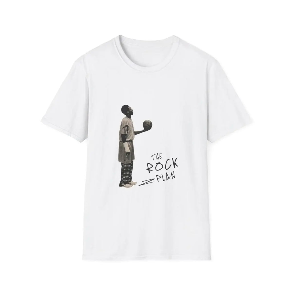 Basketball Player Illustration, Minimal Graphic Tee