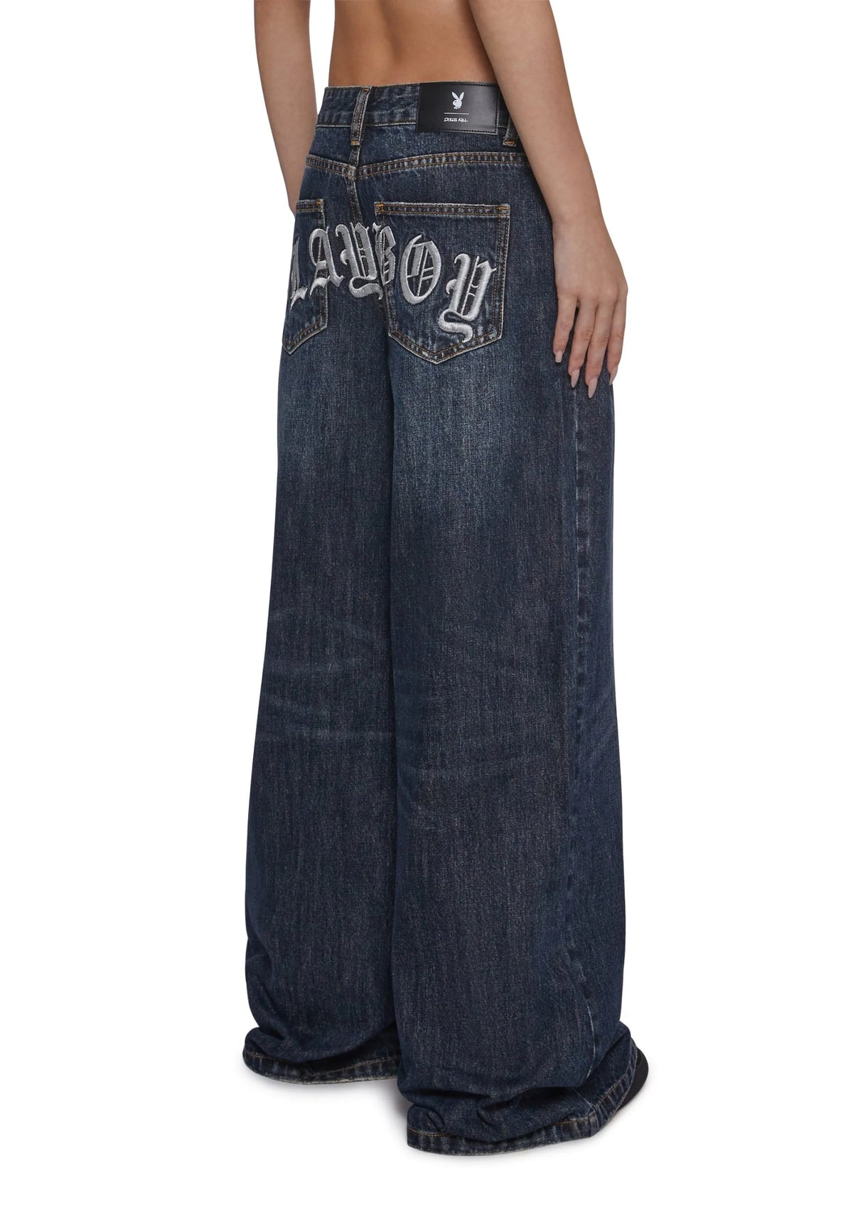 Sinful Attitude Wide Leg Jeans – Playboy
