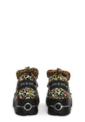 M-120N-C89 Chunky Leopard Oxford Shoes