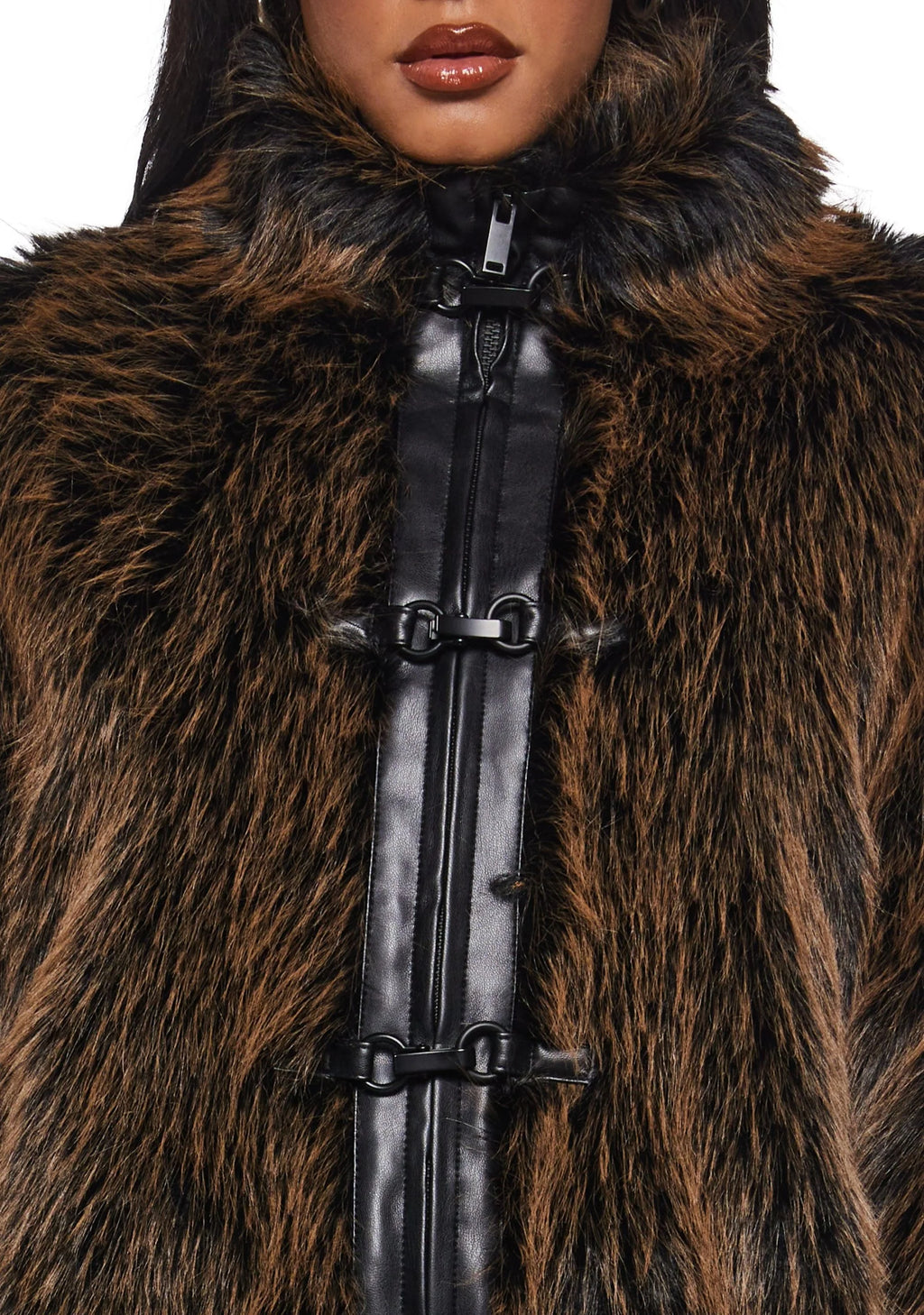 High Society Babe Faux Fur Coat