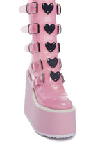 Swing-230C Platform Mid-Calf Boots