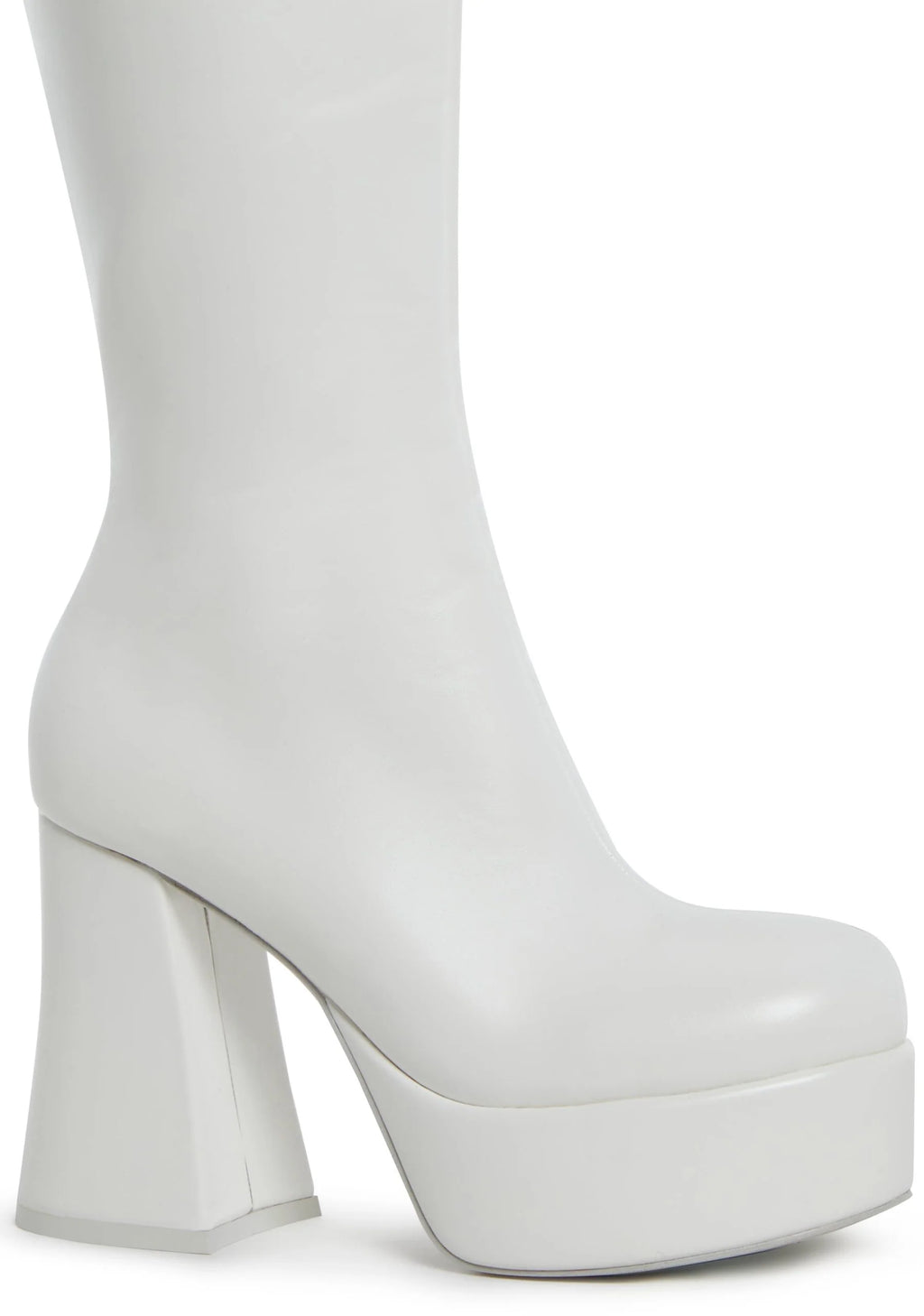 Flirty Flair Go Go Boots – White