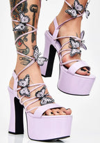 Pixie Queen Lace Up Heels
