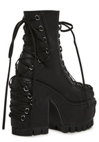 Woodland Lucid Dream Corset Boots – Black