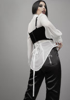 I’m No Angel Chiffon Blouse