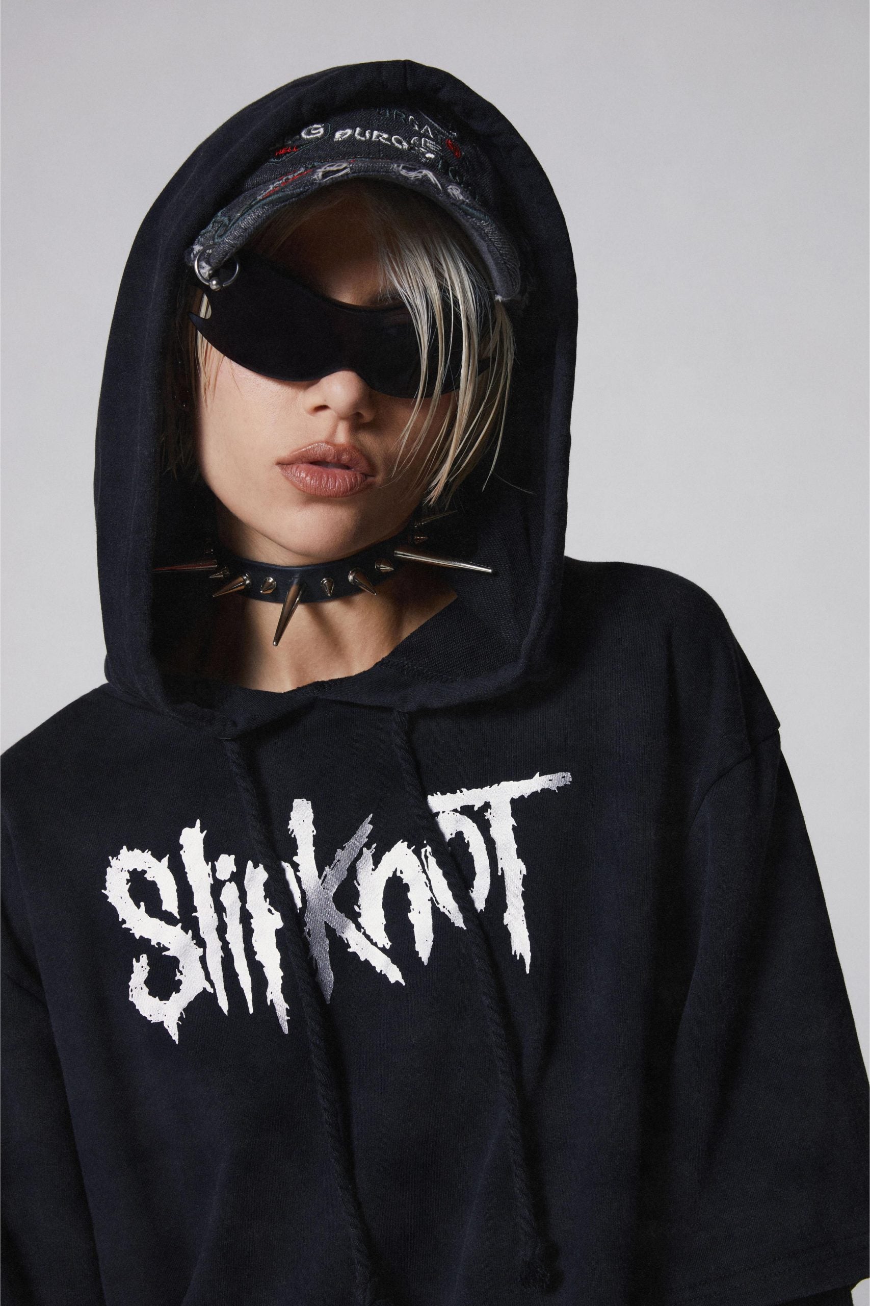 Tattered & Torn Knit Hoodie