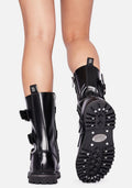 Riot-12BK Unisex Ankle Boots