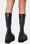 Shaker-65 Platform Knee High Boots