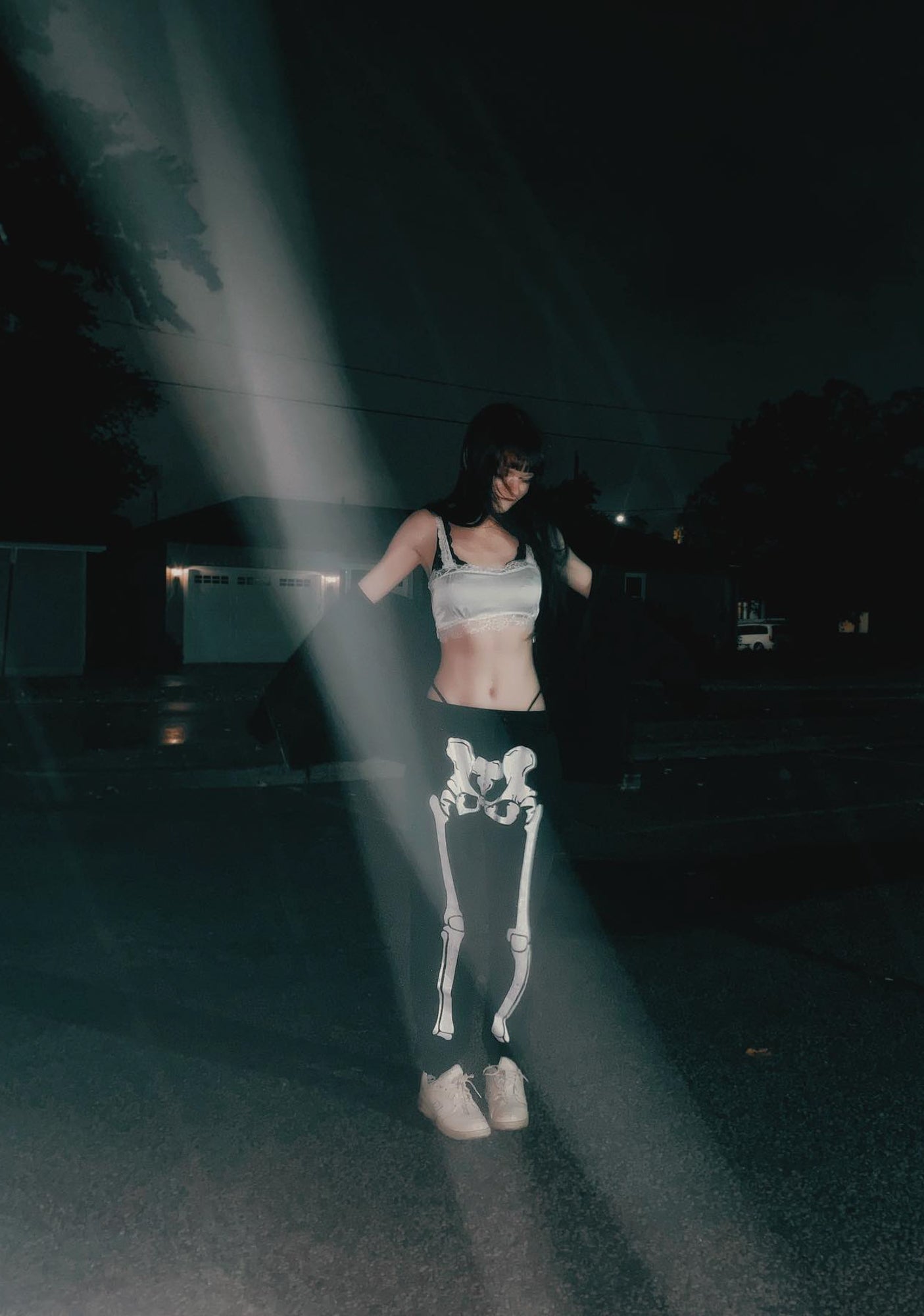 Wake The Dead Skeleton Joggers