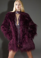 Grim Grace Shag Faux Fur Jacket