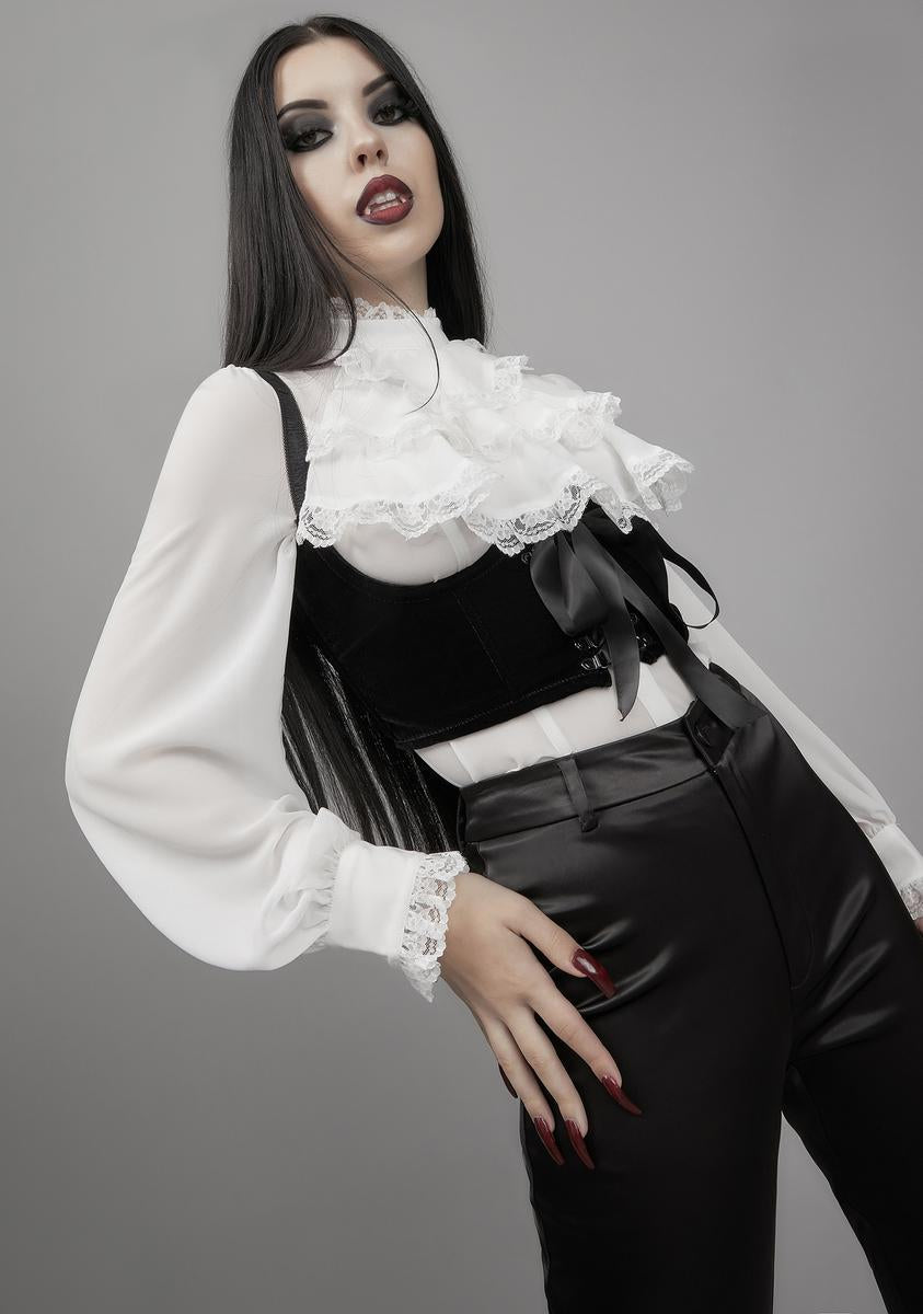 I’m No Angel Chiffon Blouse
