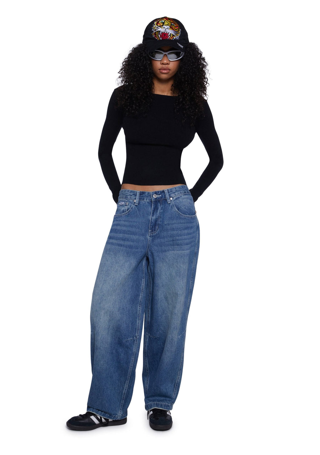 Made Me Realize Sweater Top-Black