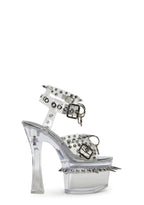 Romantic Misfit Platform Heels – Silver