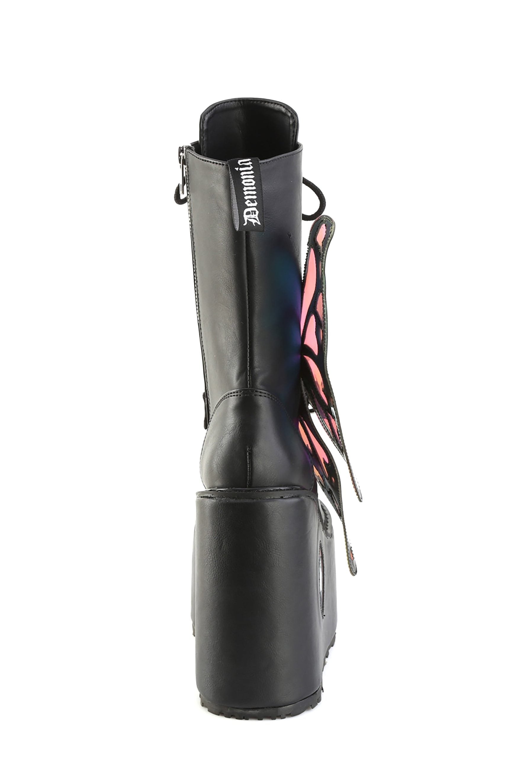 Blaze-158 Platform LED Light-Up Mid-Calf Boots