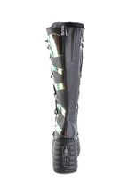 Blaze-152 Platform Wedge LED Light-Up Knee High Boots