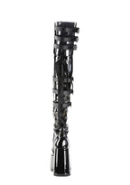 Camel-305 Platfform Thigh High Boots