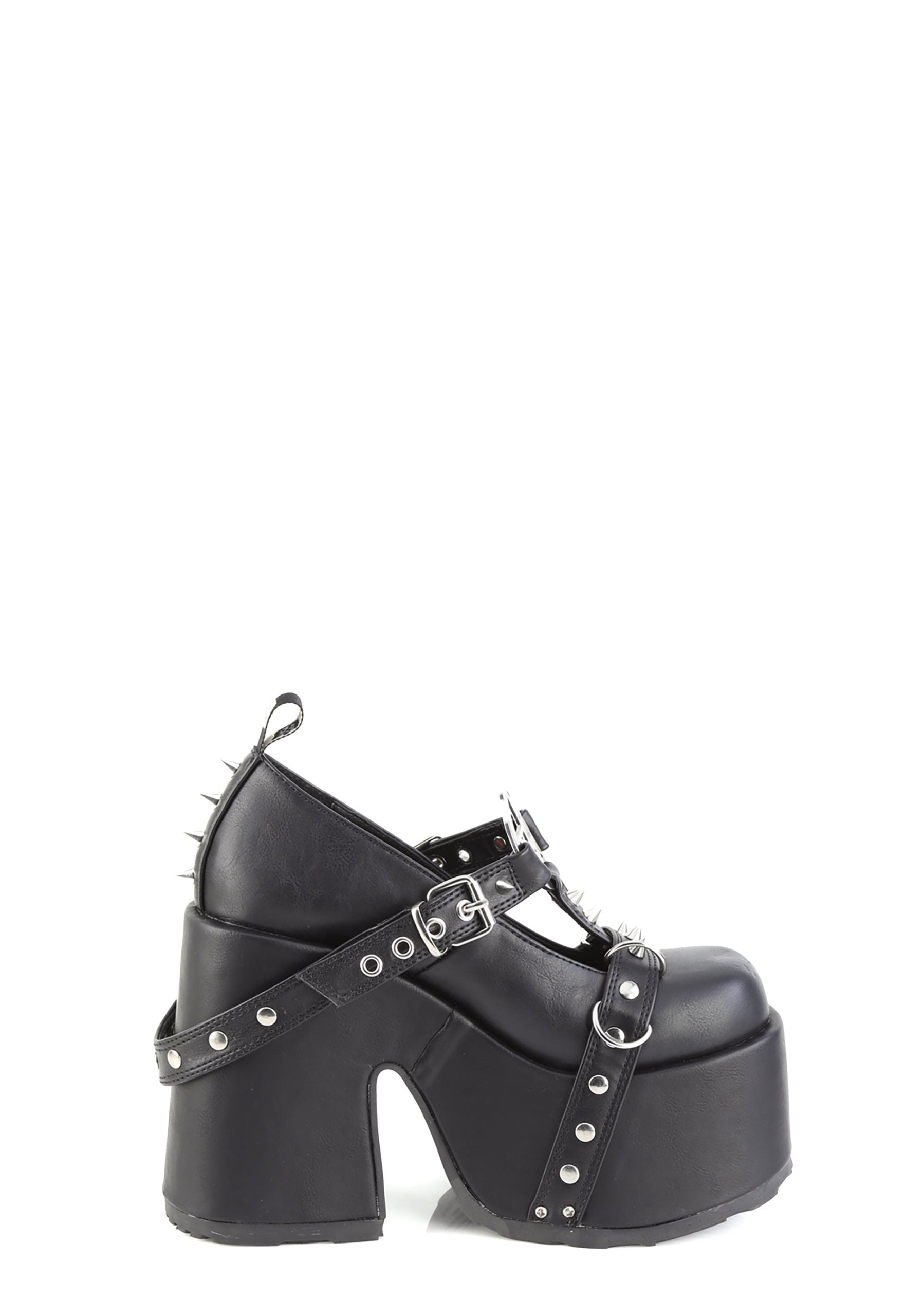 Camel-33 Platform Mary Janes