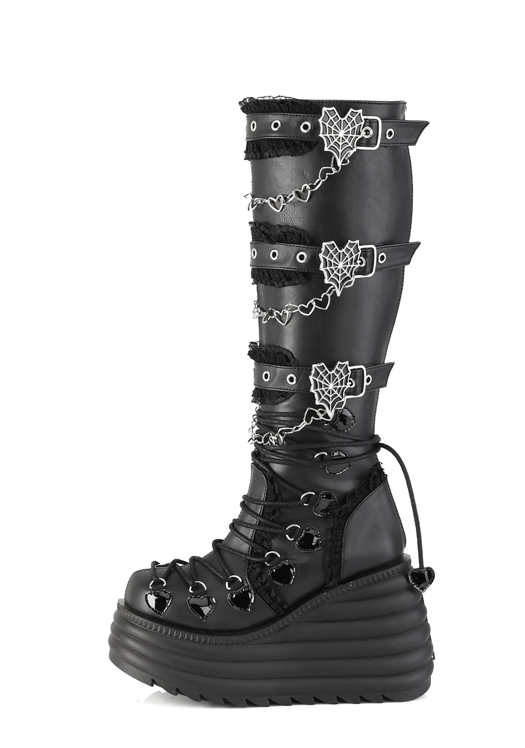 Morte-215 Platform Knee High Boots